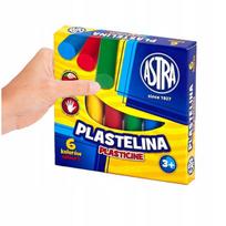 Plastelinas rinkinys vaikams, 6 spalvos