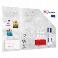 Magnetinė lenta balta plyta 90x60cm turistiniams magnetams