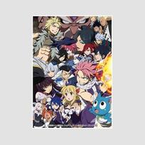 Klasikiniai Anime Fairy Tail Plakatai ir Spaudiniai Namų Dekoras Retro Baltas Popierius Aukštos Rezoliucijos Plakatas Sienos Menas Paveikslas Svetainės Dekoras Sieninė Tapyba 42x30cm