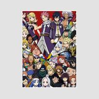 Klasikiniai Anime Fairy Tail Plakatai ir Spaudiniai Namų Dekoras Retro Baltas Popierius Aukštos Rezoliucijos Plakatas Sienos Menas Paveikslas Svetainės Dekoras Sieninė Tapyba 42x30cm