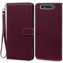 Dėklas Samsung Galaxy A80 Odinis Piniginės Atverčiamas Dėklas Samsung A80 SM-A805F Telefono Dėklas Kortelių Laikiklio Dangtelis Galaxy A80 Fundas For Samsung A80