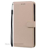 P Smart Plus dėklas Huawei P Smart+ dėklui Odinė piniginė atverčiamas dėklas Huawei P Smart+ 2019 telefono dėklui PSmart Plus dangtelis Fundas P Smart 2019 POT-LX1 smėlis