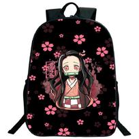 Demon Slayer kuprinė Kimetsu No Yaiba Tanjiro Nezuko Kamado Paauglių Mokyklinė Kuprinė Nešiojamo Kompiuterio Krepšys Berniukų Mergaičių Kuprinė Kelioninės Pečių Krepšiai 31