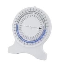 High Accuracy Slope Level Meter Multipurpose 0-360° Slope Inclinometer PT Level Angle Finder for Physical Therapy 1 white