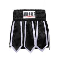 Bokso juostelės stiliaus Muay Thai Kickboxingo varžybų šortai Extra Large black