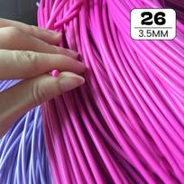 500 g PE sintetinio rotango audimo medžiaga plastikas megzti baldai remonto kėdžių stalas apvalus PE rotango krepšelis audimo rotango purple