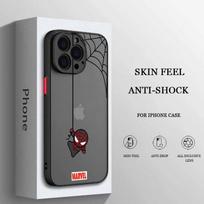 Mielas Žmogaus-voro dėklas iPhone 17 Air 16E 16 15 14 13 12 11 8 7 Mini Pro Max Plus matiniam permatomam minkštam telefono dėklui iPhone 17