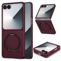 Itin plonas dėklas, skirtas Samsung Galaxy Z Flip 7 6 5G ZFlip7 Flip7, magnetinis Magsafe, apsauginis, sulankstomas, atsparus smūgiams, kietas plastikas, plonas dangtelis For Galaxy Z Flip 6