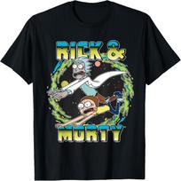Rick & Morty Galaktikos Portalo Marškinėliai L