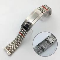 Jubilee 904L Laikrodžio apyrankė Rolex Sub GMT Yacht Daytona 20mm Vyriška apyrankė Prabangi laikrodžio grandinėlė Mod Dalys Pakeičiamosios dalys 20mm gray