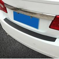 Universalus automobilio bagažinės slenksčio apsaugos lipdukas, guminė juostelė, automatinis galinio buferio apsaugos nuo įbrėžimų strypas, juodas 90cm/35.4in armijos žalia spalva