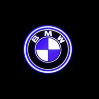 2 vnt. Automobilio LED durų logotipo šviesos projektorius BMW M serijai 5 F10 F11 F18 E60 E61 G30 520i 525i 535i 2004-2023 2018 2019 Priedai blue
