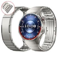 Titano dirželis Laikrodžio apyrankė Skirta Huawei Watch GT 6 Pro 46mm Be tarpų Prabangus metalinis apyrankės keitimas Huawei GT6 Pro For Huawei GT6 Pro blue