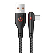 120W 6A 90-Degree Elbow USB To Type-C Super Fast Charging Cable for 16 15 Pro Max S23 S22 for 14 13 12 Redmi K50 0.25m juoda