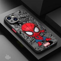 Marvel Groot Spiderman Animacinis dėklas iPhone 17 16 Pro 15 17 Pro Max 14 13 12 11 XS 14 Pro Max 16 Plus 14Pro XR 12Pro iPhone 17