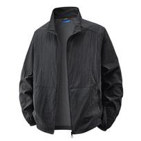 6XL 7XL 8XL Vasarinės striukės Vyrams Vėjo striukės Sportiniai apsaugantys nuo saulės drabužiai Vyrams Nemokamas pristatymas Itin ploni Žvejybai dėvėti Vyras Didelio dydžio 7XL juoda