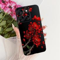 Dėklas Motorola Moto G56 Dangtelis 2025 Naujas Stilingas Kaspinė Gėlė Minkšto Silikono Telefonų Dėklai Motorola Moto G66Y G66J 5G Fundas Moto G66Y 5G
