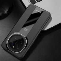 For Honor Magic 7 Pro,7 Case  Lichi Leather +Soft TPU Ultra Thin Lens Protection Slim Matte Cover for Magic7 For Honor Magic7 Pro gray