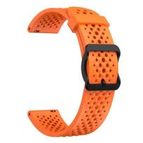 SUUNTO RACE S 22mm silikoninis išmaniojo laikrodžio dirželis SUUNTO 9 Peak DLC/PRO VERTICAL OCEAN RUN RACE S sportiniam kvėpuojančiam riešo dirželiui 22mm Universal oranžinė