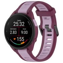 18mm 20mm 22mm Official Silicone Strap For Garmin Forerunner 55 165 965 265 645 Music Soft bracelet belt for Gramin Venu 3S Band Forerunner 265S black
