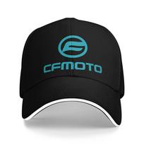 CFMoto Motociklų Motokroso Kepuraitės Madingos Sumuštinių Kepuraitės Vyrams Moterims Poliesterio Galvos Apdangalai Treniruotėms One Size black