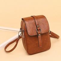 Moteriškas krepšys „Crossbody“ Mobilaus telefono krepšys Odinis „Crossbody Card“ piniginės krepšys Kelioninė rankinė Mini piniginė ant peties piniginė D2K0 geltona