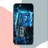 C-CR7S Futbolo R-Ronaldo-ES Telefono dėklas iPhone 15,13,16,12,11,17,14,Plus,Pro,Max,XS,XR,X,SE,Mini,Minkštas silikoninis juodas dangtelis iPhone16PRO