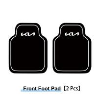 2/4 vnt. Odinės automobilio grindų kilimėliai Kiliminė danga Pagalvėlė KIA KN Sportage Ceed Sorento Cerato Optima Picanto Rio Soul Stonic Forte Cerato gray