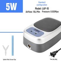 110V US Standard Youzhixing High-Power Aquarium Aerator: Oxygen Pump for Fish Tank and Pond gray