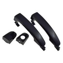 Nauja Juoda Lauko Durų Rankena Priekinė / Galinė Kairė / Dešinė Pusė Ford Ranger Everest T6 T7 Mazda BT50 2012-2020 AB3921218A14AC Front left and right black