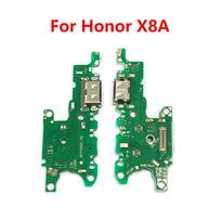For Huawei Honor X8A USB Charging Board Dock Port Microphone Module Flex Cable For Honor X8A blue
