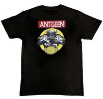 Rock ban ANTISEEN Tour Graphic Print Mens T-Shirt L gray