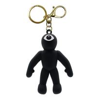 Durys Roblox figūrėlės raktų pakabukai Surinkite juos visus ir parodykite savo meilę žaidimui! cyclopia black