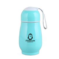 180 ml nerūdijančio plieno mini pingvinų termoso puodelis termosai vakuuminės kolbos sportinis puodelis blue