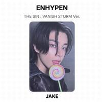 ENHYPEN THE SIN : VANISH STORM Versija. Oficiali nuotraukų kortelė JAKE 02 gray