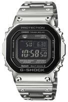 CASIO G-SHOCK GMW-B5000BT-1JF Men's Bluetooth Radio Solar Watch Full Metal Black Bezel Silver Japan Domestic Genuine