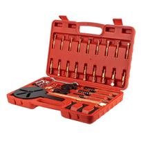 Three-arm bearing puller with 44-piece hooks AMIO-04760