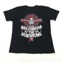 Maximum the Hormone Black T-Shirt Cotton Unisex For Men Women L gray