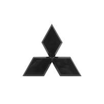 Mitsubishi Outlander Ralliart Lancer ASX Pajero Delica EVO Automobilio Ženklelis Priekinės Grotelės Galinės Bagažinės Dangtis Logotipas Emblema Aksesuaras AH4 9.5x8.2cm