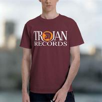 2026 New Model Trojan Records British Label Logo Mens T Shirt White Print Inspired Fashion Statement Men Women Summer T Shirt 4XL black