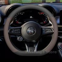 Odinis automobilio vairo užvalkalas Alfa Romeo Tonale 2019-2025 Metams Užvalkalai Užvalkalams Automobilio interjeras Alfa Romeo Tonale Aksesuarai