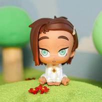 Alien Stage Baby Series Trendy Blind Box Toy Figure - Mysterious Q Version Mizi Cute Ivan Push Doll Collectible Ornament brown