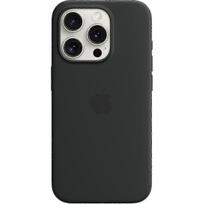 Suderinama su Apple iPhone 15 Pro silikoniniu dėklu su MagSafe magnetinio tvirtinimo technologija rožinė