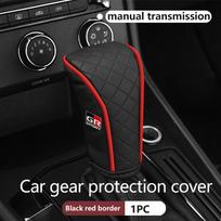 Car Center Console Gear Shift Knob Protection Cover Handle Case For Toyota GR Sport Crown RAV4 Yaris Land Cruiser Corolla Prius