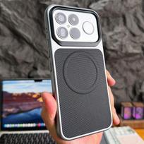 Verslo trikampio tekstūros magnetinis apsauginis dėklas telefonui Poco F9 Ultra F9Pro F8 Ultra F8 Pro, pagamintas iš PU odos ir kieto PC, su apsauga belaidžiam įkrovimui Poco F8 ultra smėlis