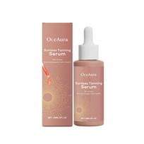 OceAura Savaiminio įdegio lašai soliariumui Morkų bronzos spalvos Drėkinanti oda Įdegio be saulės produktai Arbūzų įdegio serumas 60ml brown