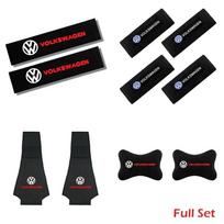 Rinkinys Automobilinės kėdutės Kaklo pagalvėlės&Sėdynės diržo užvalkalas Komfortas Poilsis Kelioninė pagalvėlė Volkswagen VW GOLF Polo Tiguan JETTA GTI CC PASSAT