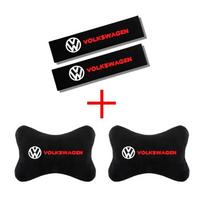 Rinkinys Automobilinės kėdutės Kaklo pagalvėlės&Sėdynės diržo užvalkalas Komfortas Poilsis Kelioninė pagalvėlė Volkswagen VW GOLF Polo Tiguan JETTA GTI CC PASSAT