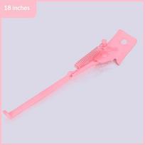Bike Side Kickstand for Kids No Tipping Stable Parking Stand Fit 12/14/16/18/20 Inch Children Bicycle Outdoor Use E pink