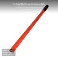 250 tonų hidraulinio domkrato rankenos prailginimo strypas, raudonas, sunkiųjų darbų 23T 19.8x370 NrC 12-16T 21x465 WithC